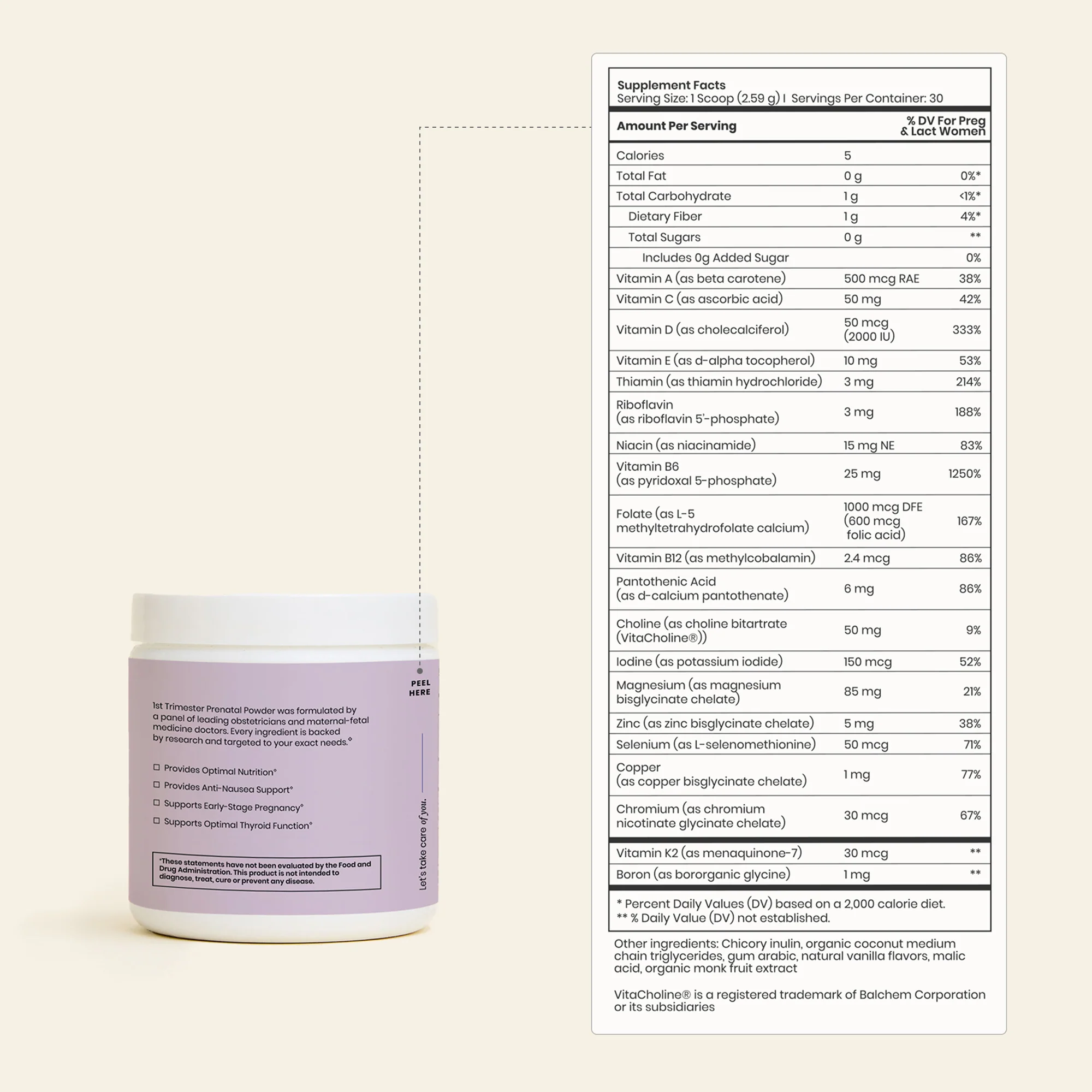 1st Trimester Prenatal Powder - Image 4